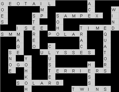 Crossword Puzzle Solution