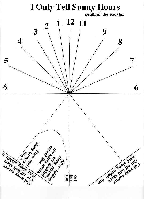 Paper Sundial